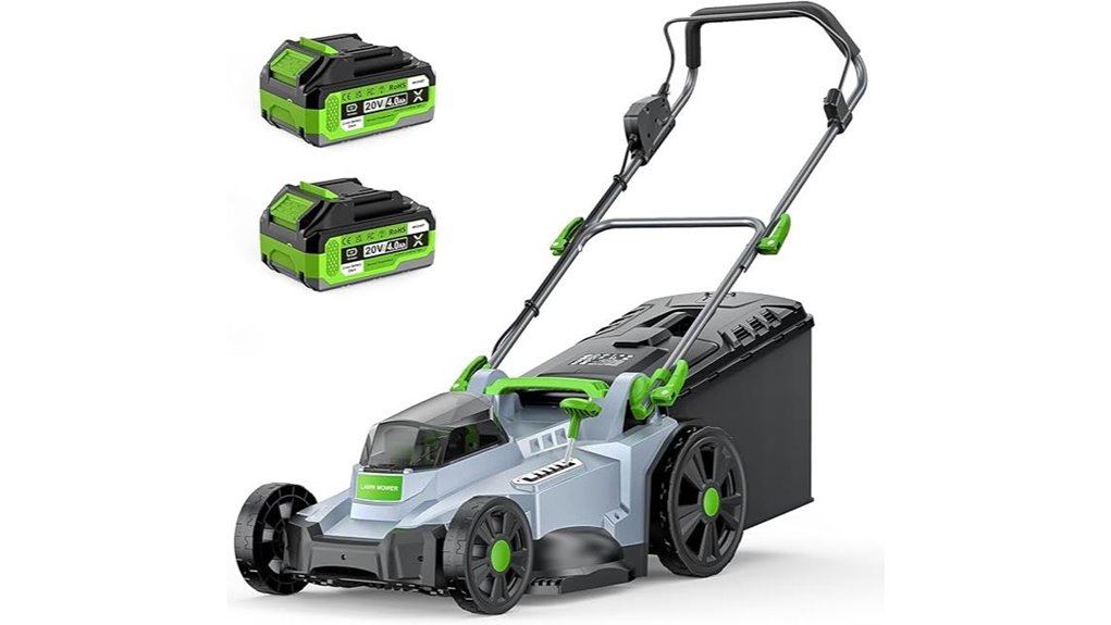 40v 17 cordless mulching mower