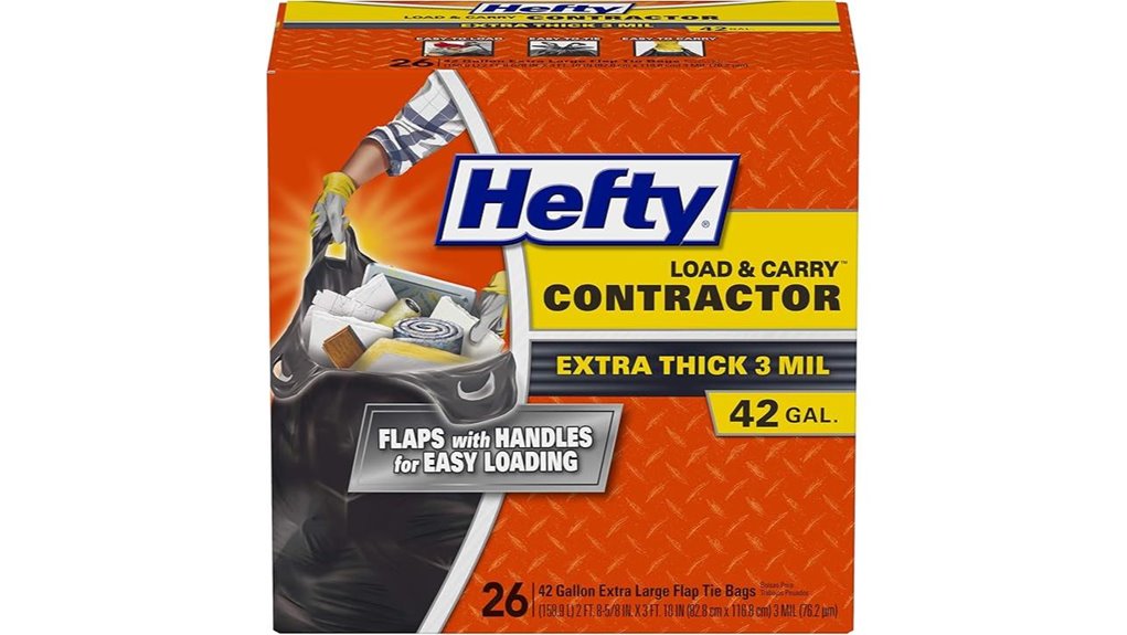 42 gallon heavy duty contractor bags