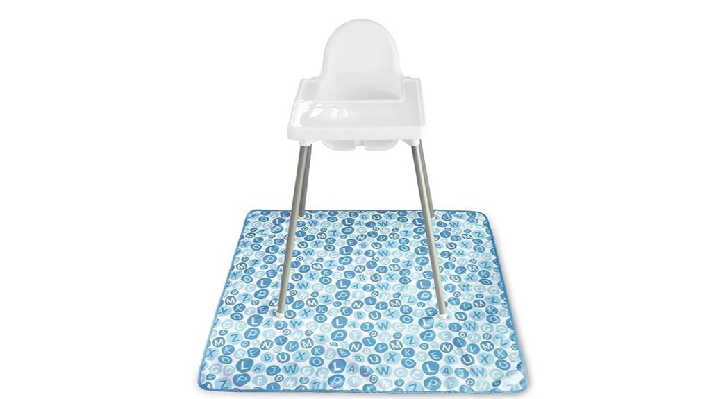 42 inch waterproof highchair splat mat