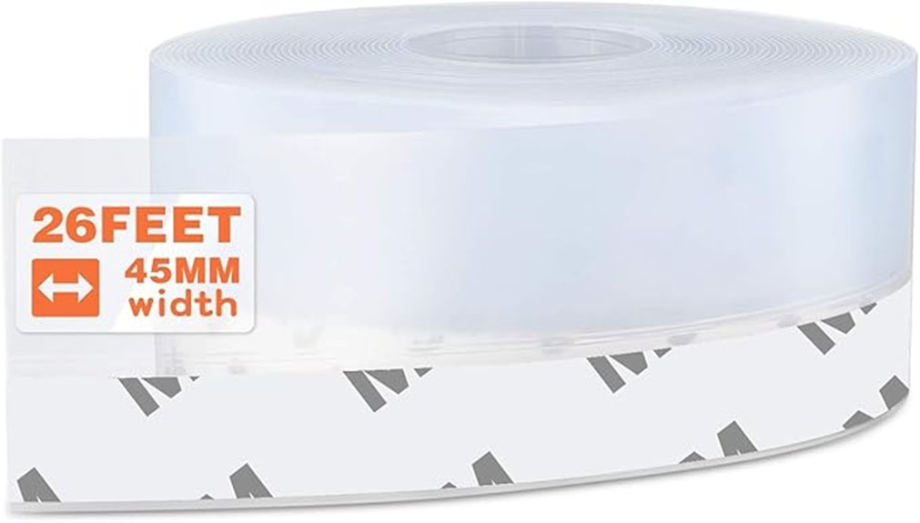 45mm transparent silicone seal