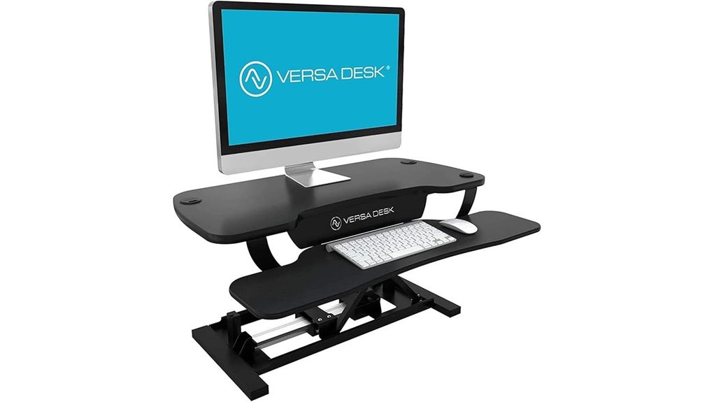 48 inch electric sit stand converter