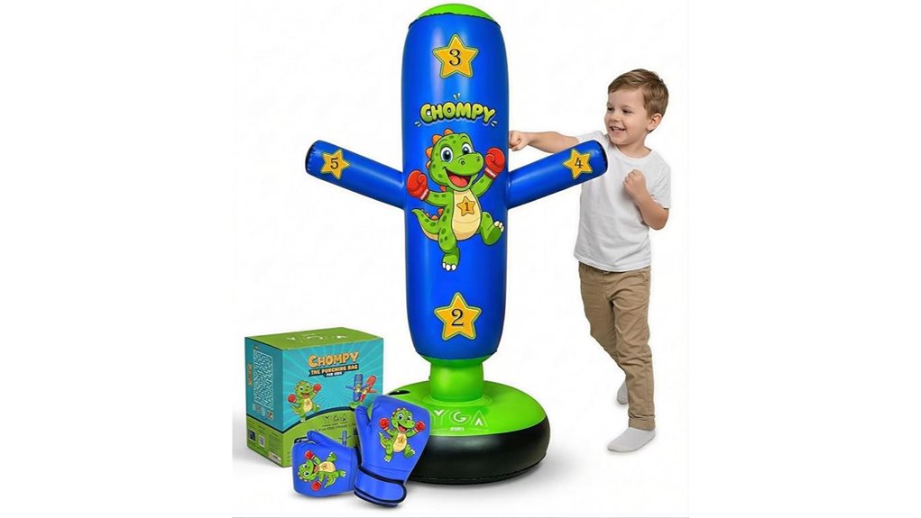 48 inch inflatable dinosaur punching bag