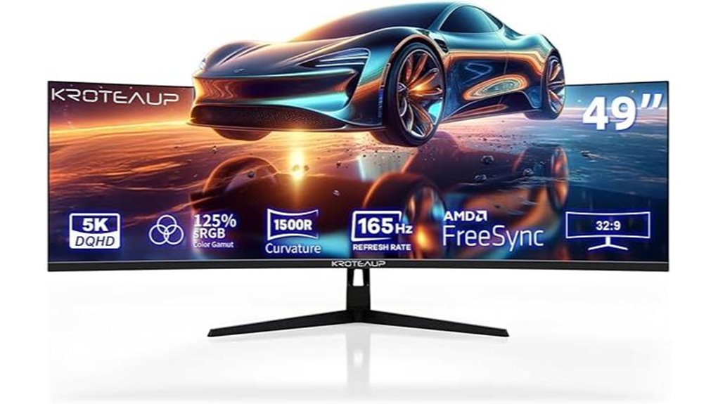 49 inch curved 5k ultrawide 165hz
