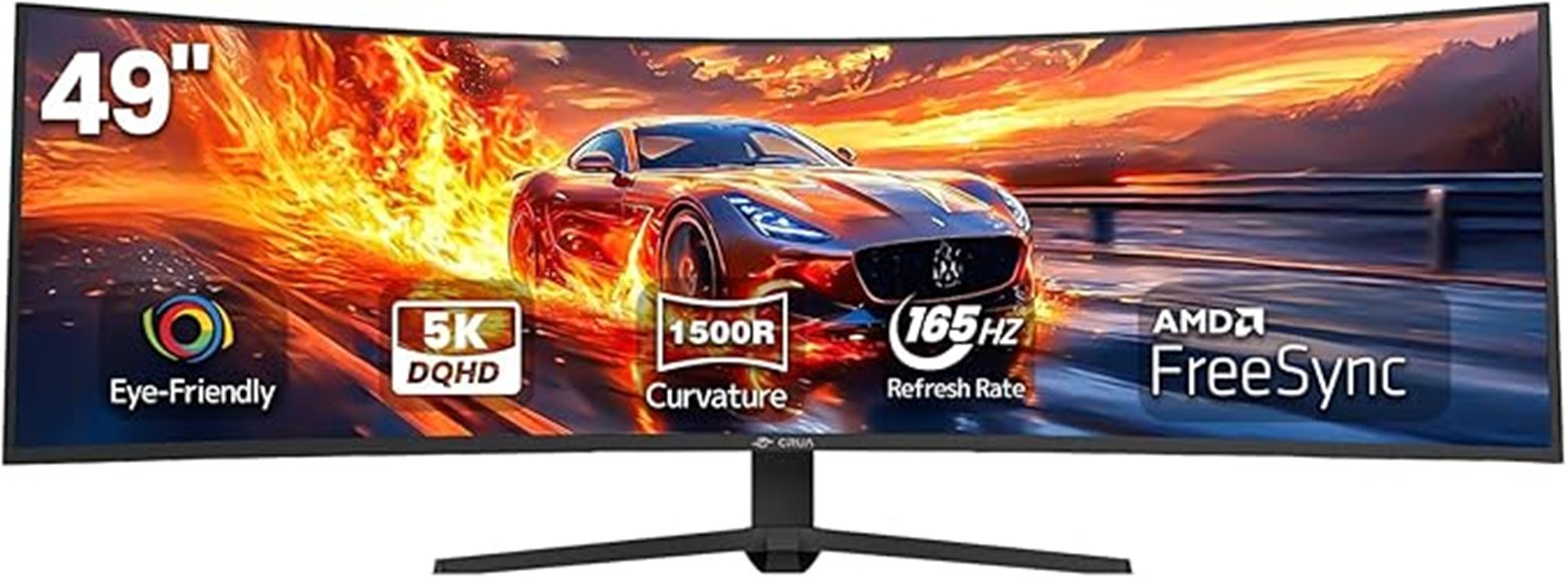 49 inch curved ultra wide dqhd