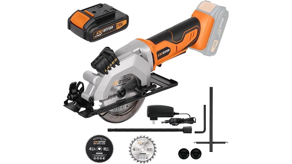 4 5 inch cordless mini circular