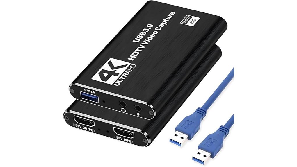4k capture card with audio