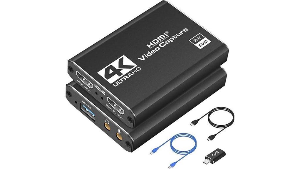 4k hdmi usb capture card