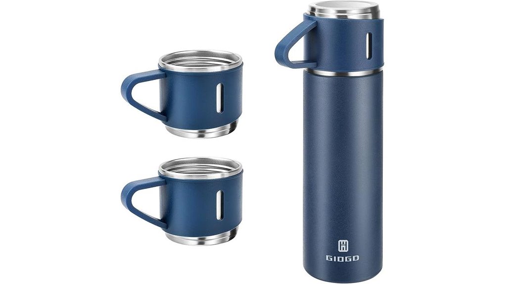 500ml stainless vacuum bottle set