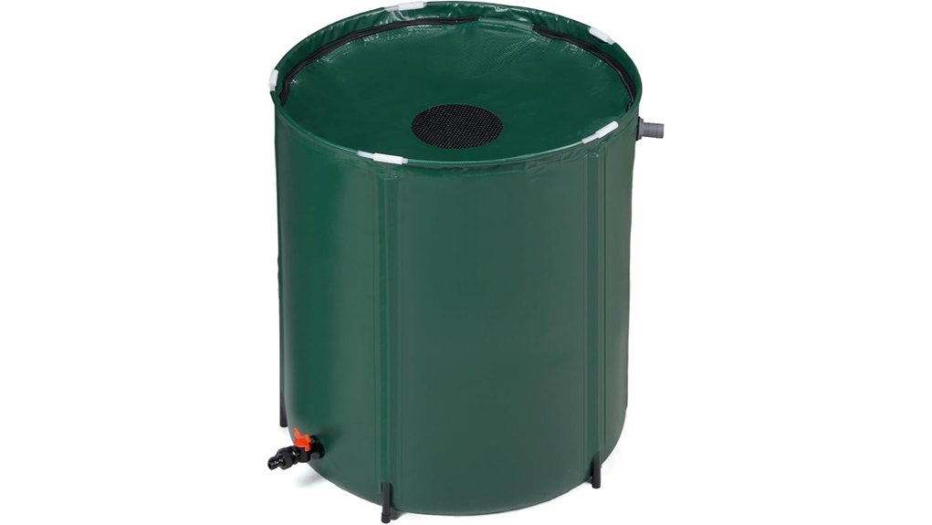 50 gallon collapsible rain barrel