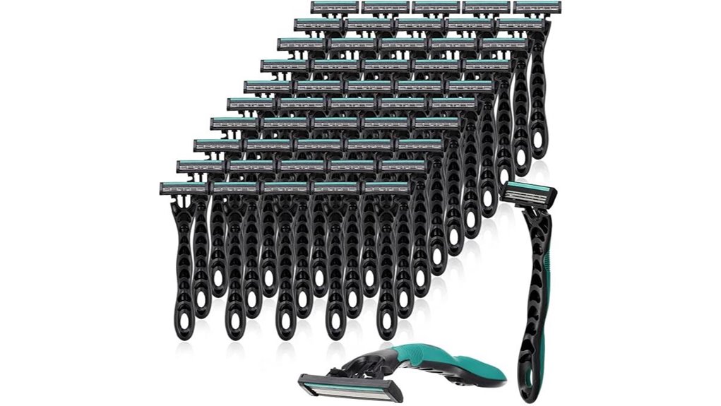 50 pack sensitive skin razors