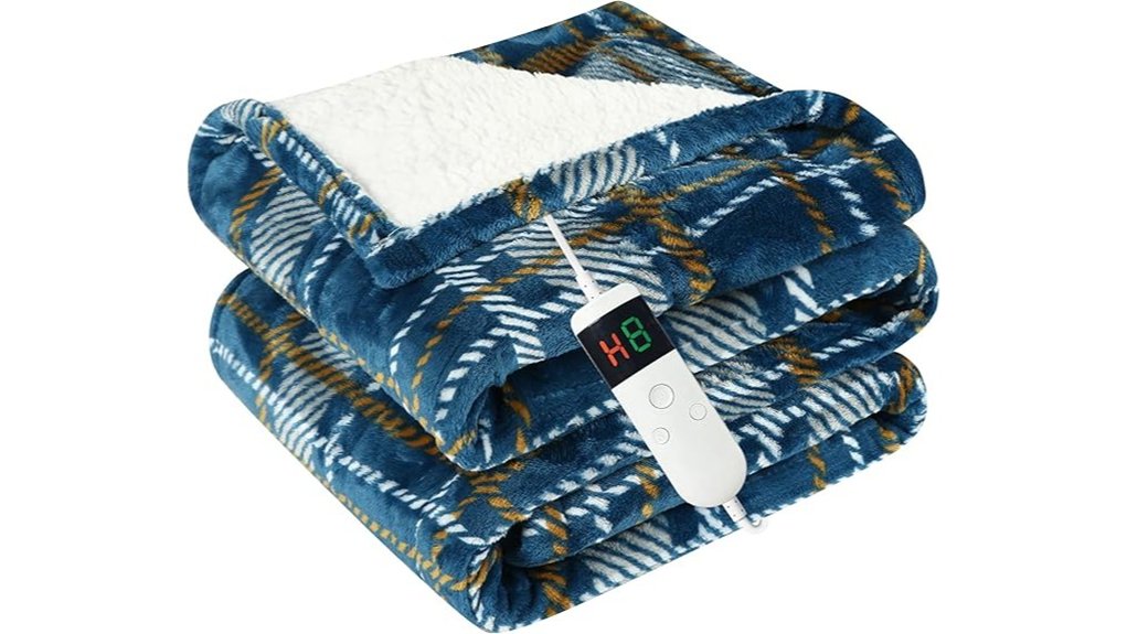 50x60 electric sherpa throw