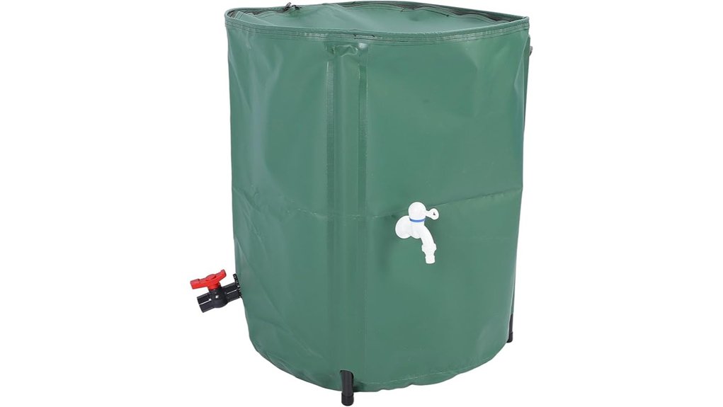 53 gallon foldable rain barrel