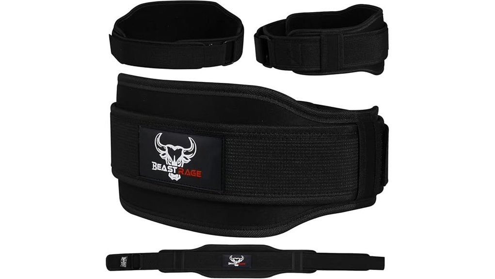 5 5 inch double strength neoprene weightlifting belt
