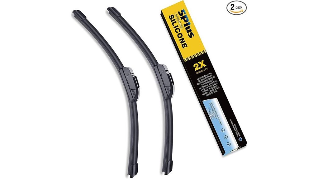 5 plus silicone 22 wiper blades
