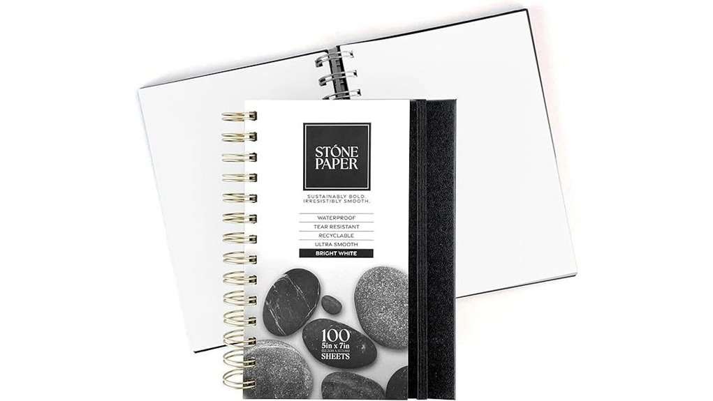 5x7 stone paper sketchbook