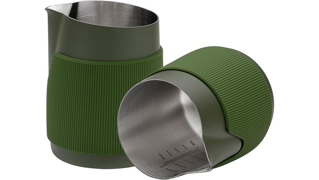 600ml stainless steel frothing pitcher