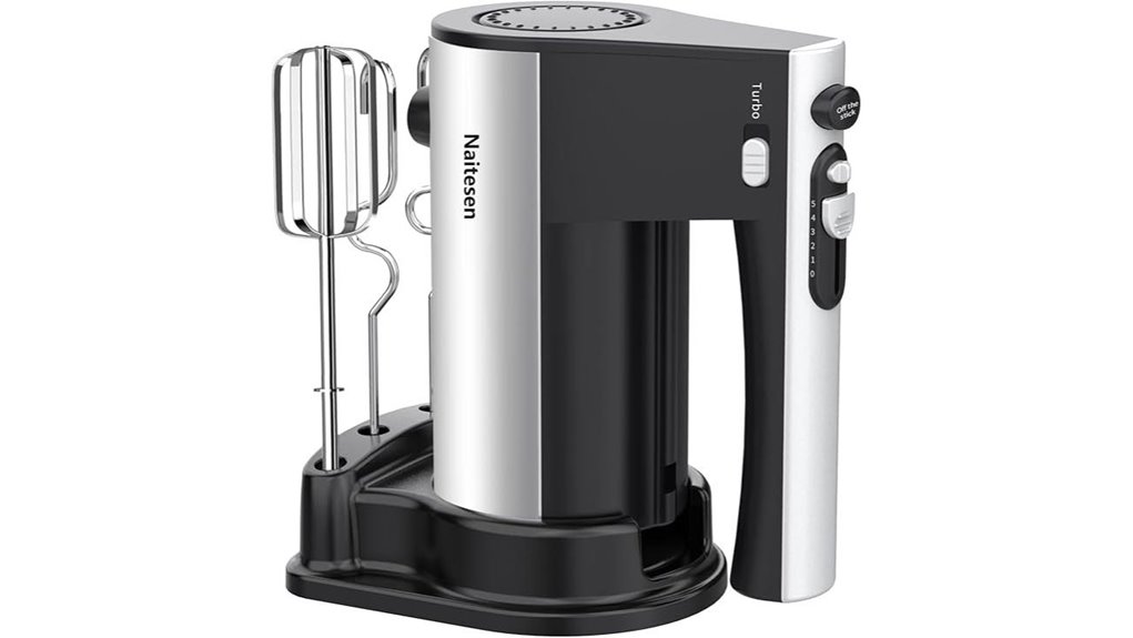 600w ten speed handheld mixer