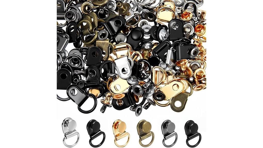 60 pair stainless steel hooks