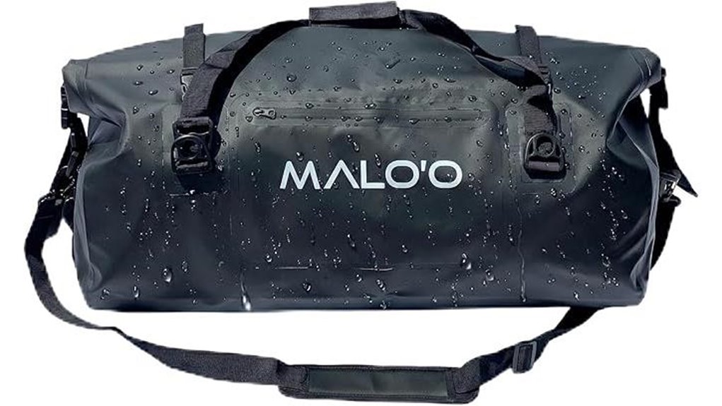 60l waterproof roll top duffel