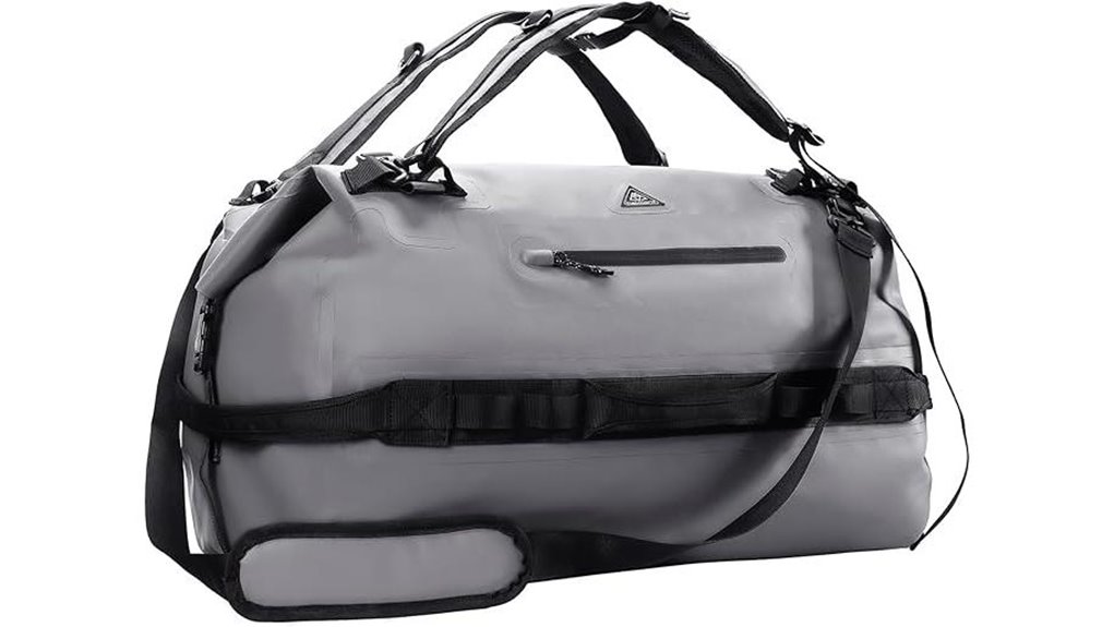 60l waterproof roll top duffel