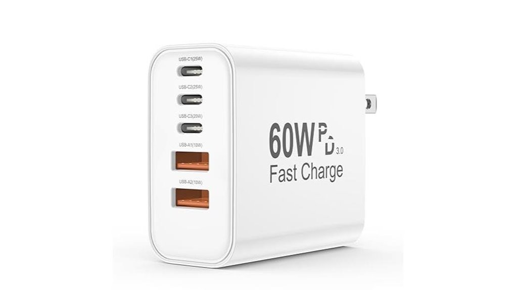 60w usb c power adapter