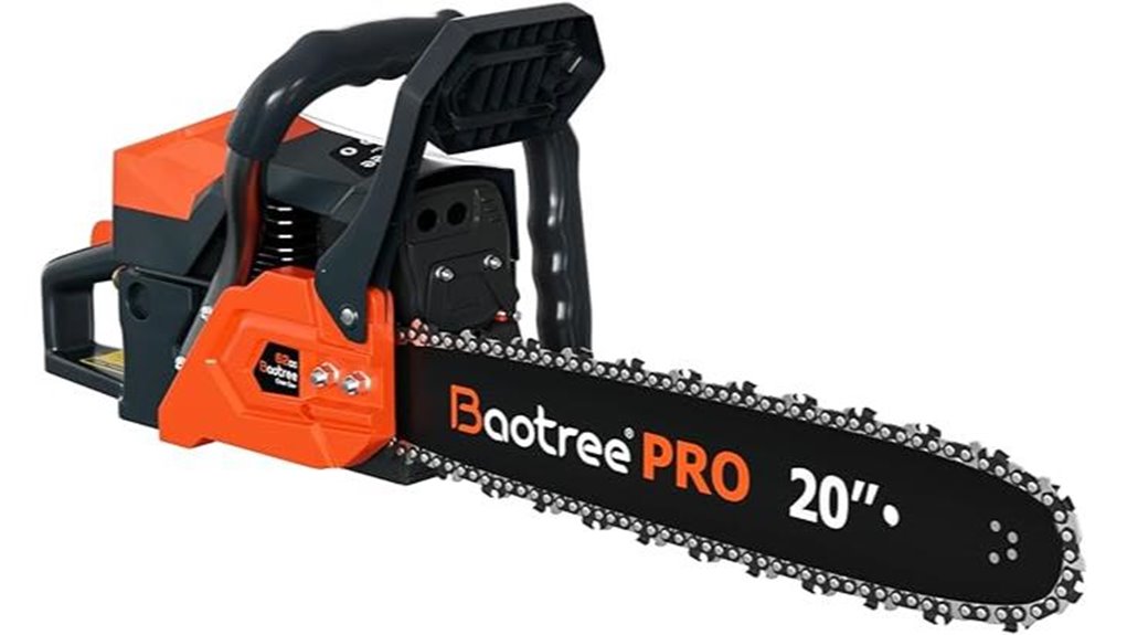 62cc professional anti vibration chainsaw