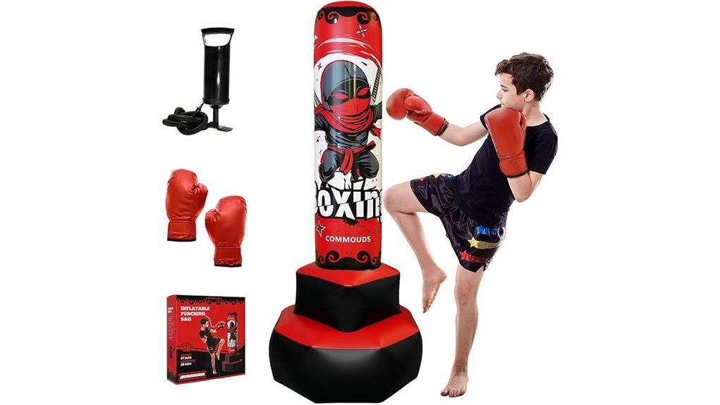 67 inch inflatable kids punching bag