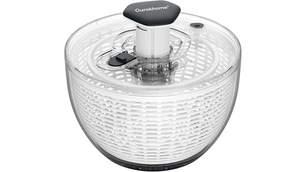 6 3 qt pump salad spinner