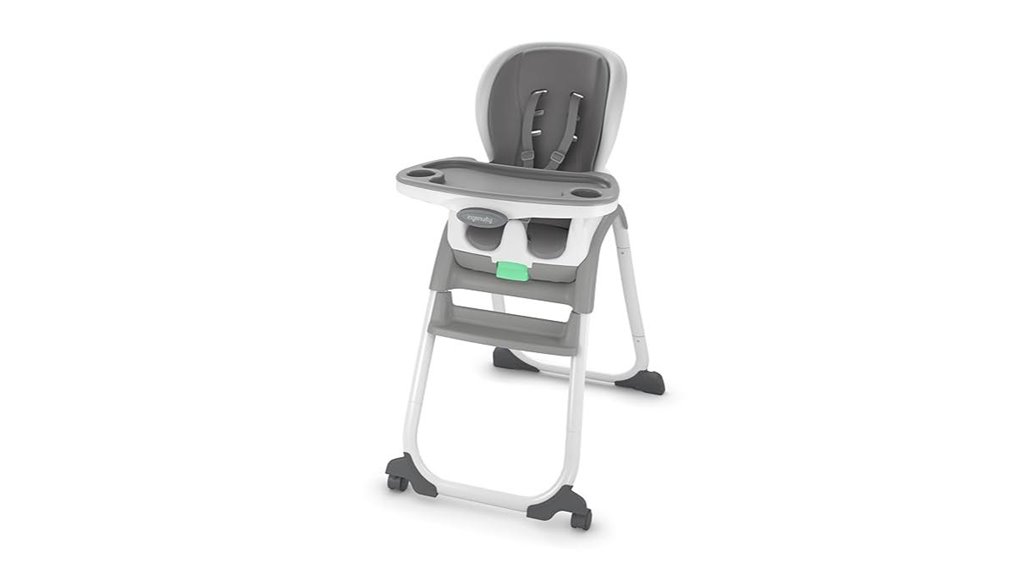 6 in 1 full sized smartclean highchair