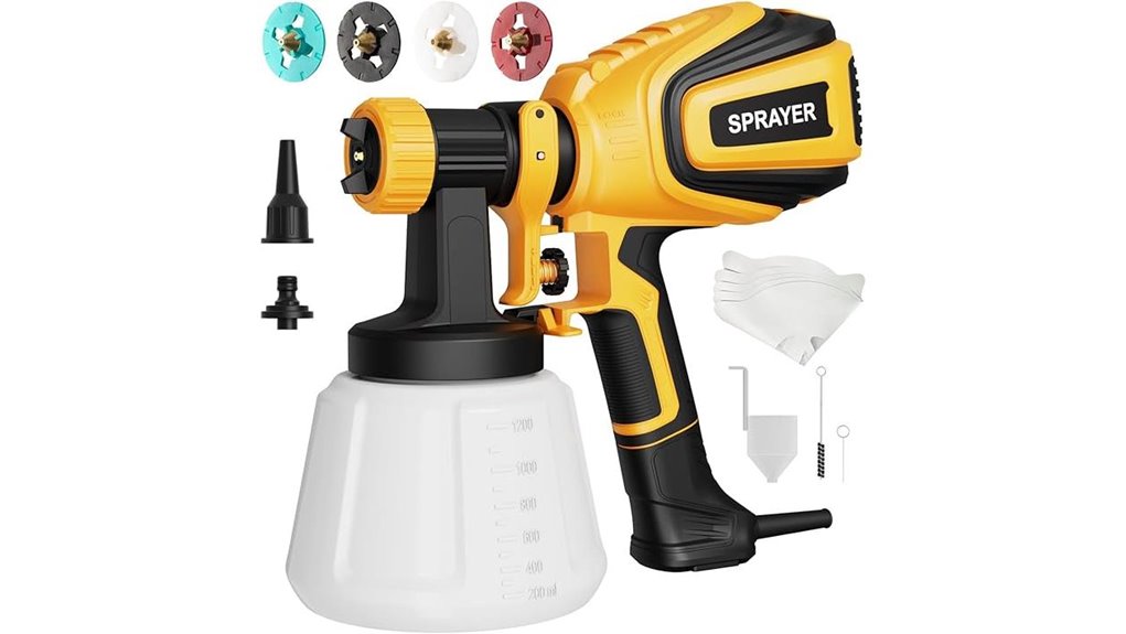 700w hvlp paint sprayer