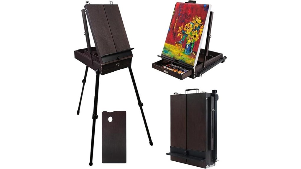 70 inch french easel with drawer