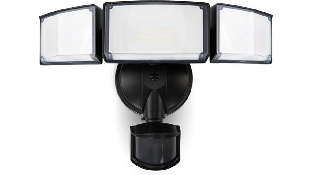 72w led motion floodlight