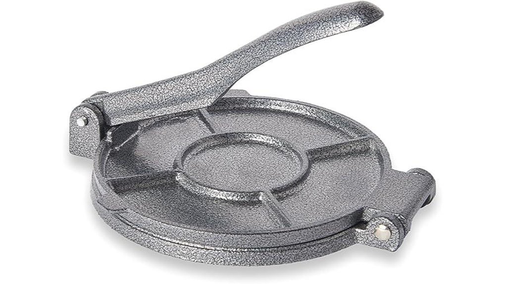 7 25 inch cast iron tortilla press