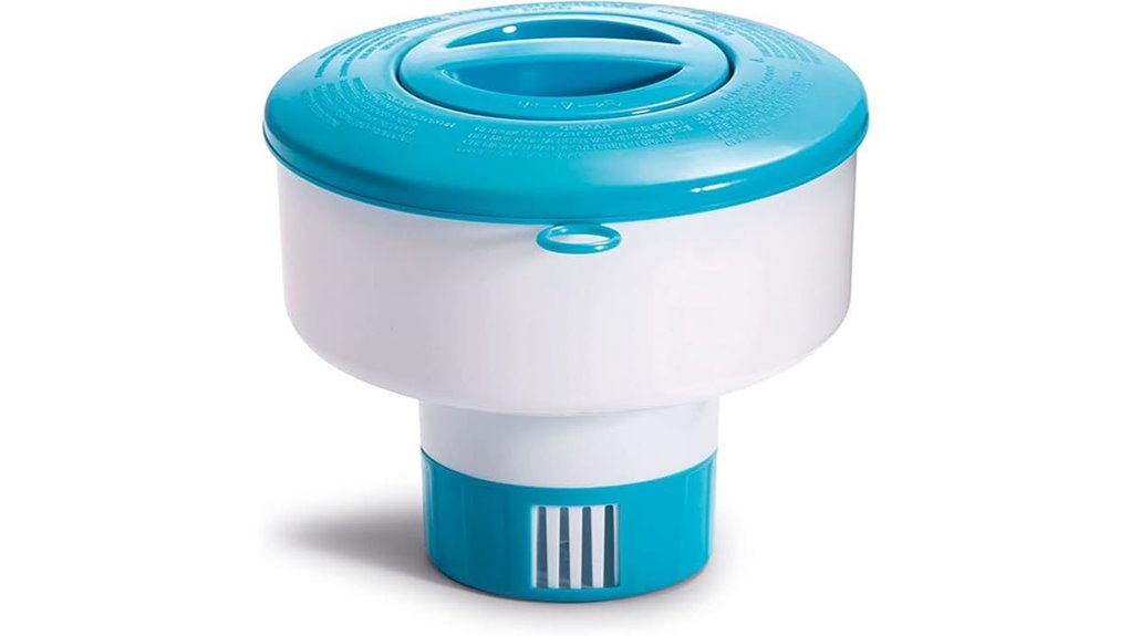 7 inch floating chemical dispenser