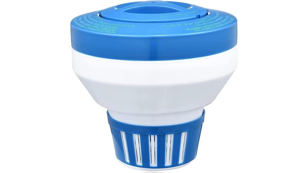 7 inch floating pool dispenser