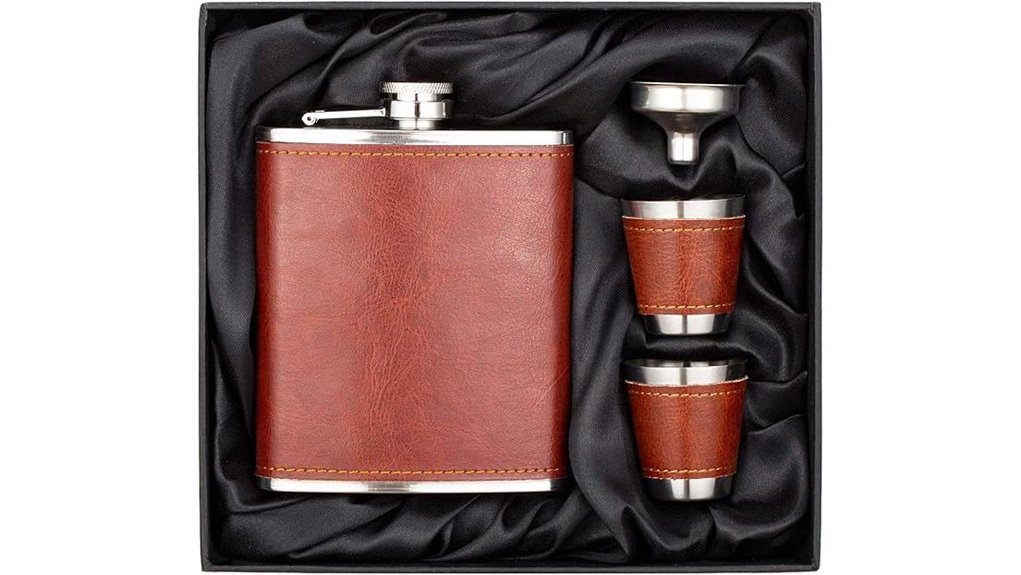 7oz stainless steel hipflask