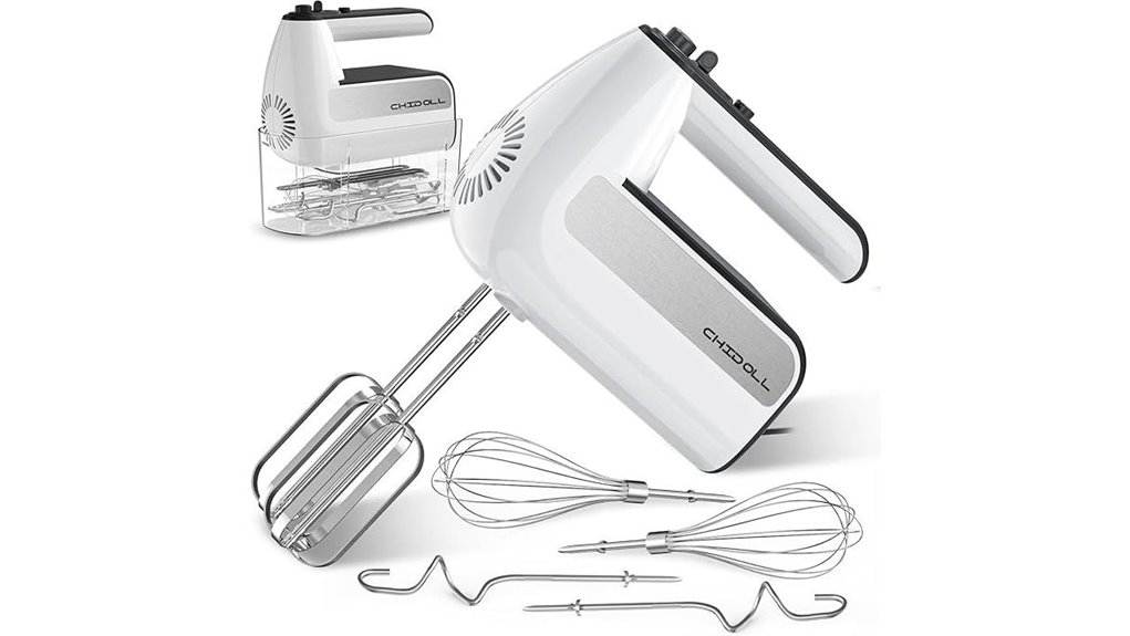 800w five speed hand mixer