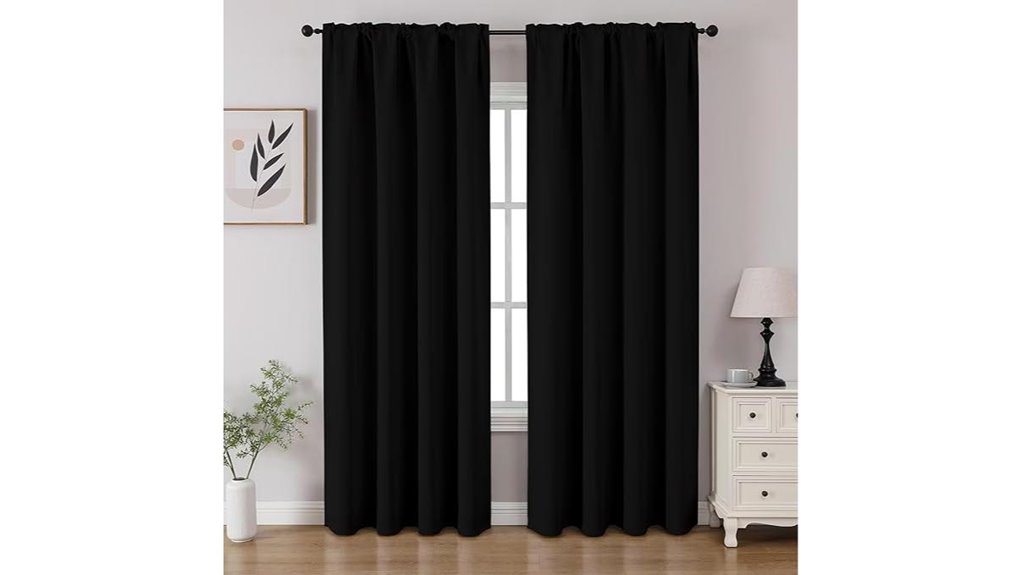 84 inch two panel blackout curtains
