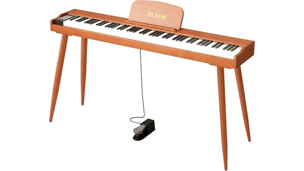 88 key semi weighted digital piano