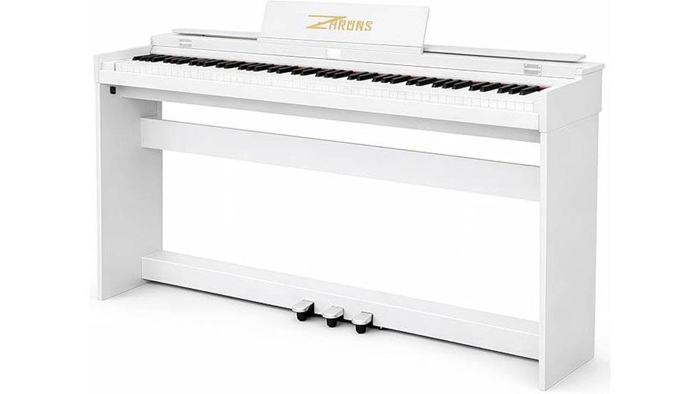 88 key weighted digital piano