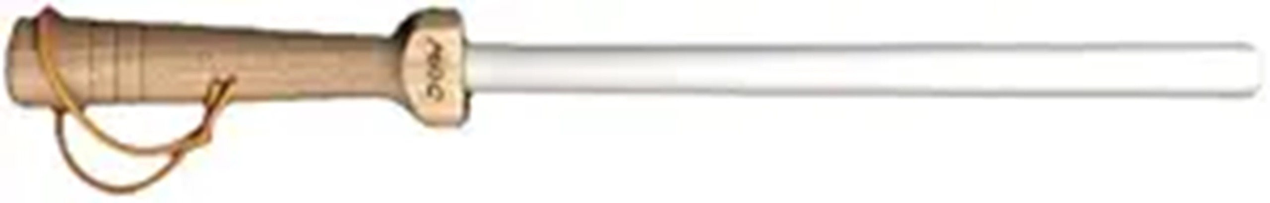 8 5 inch white ceramic honing rod
