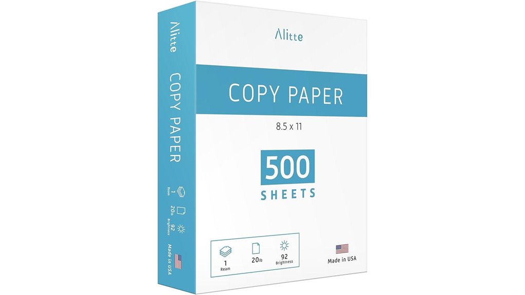 8 5x11 20lb 500 sheet copypaper