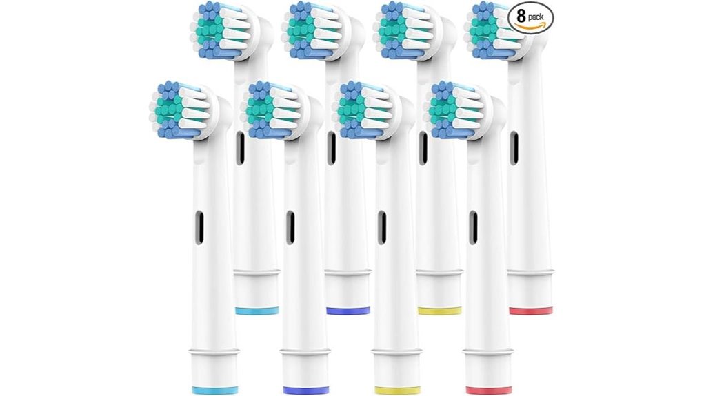 8 pack oral b replacement heads