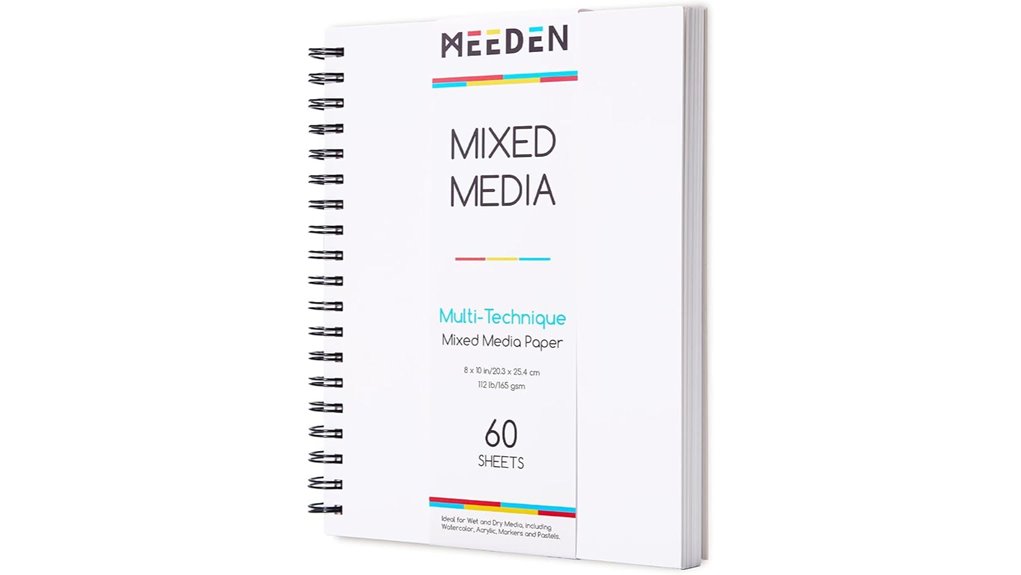 8 x10 mixed media paper pad