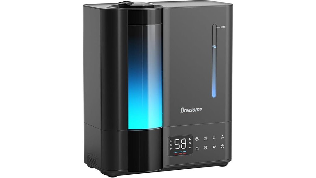 8l ultrasonic warm cool humidifier