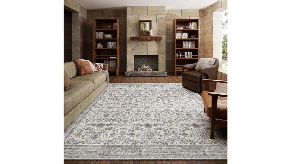 8x10 washable non slip rug