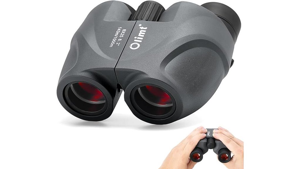 8x25 bak 4 compact hd binoculars
