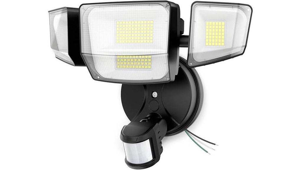 90w 10000lm motion floodlight