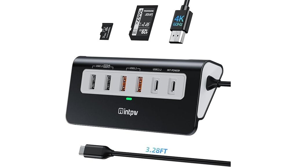 9 in 1 usb c docking station