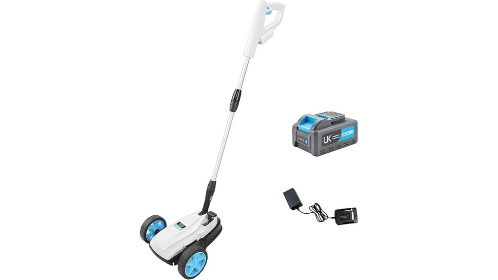 9 inch cordless mini mower